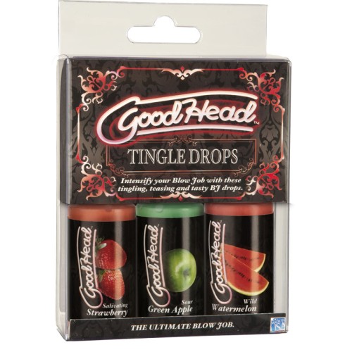 GoodHead Tingle Drops Paquete de 3