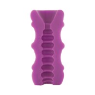 Mood Pleaser UR3 Thick Ribbed Stroker Purple