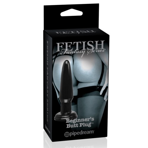 Pipedream Limited Edition Beginner's Butt Plug Black