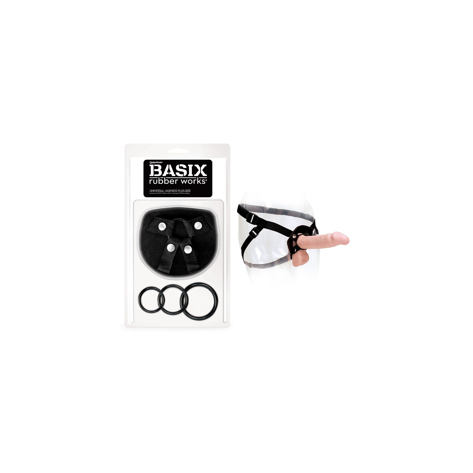 BASIX Universal Harness for Strap-On Play