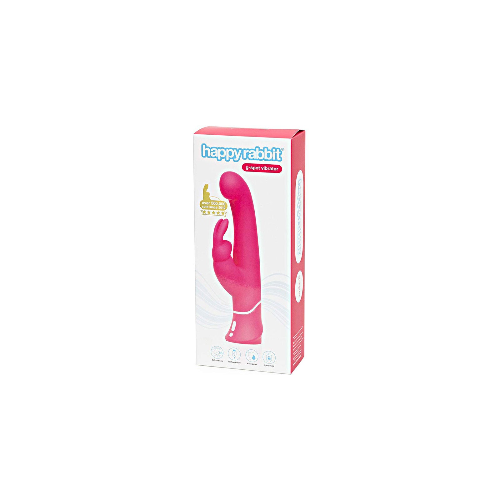 Vibrador Conejito para Punto G Recargable Rosa