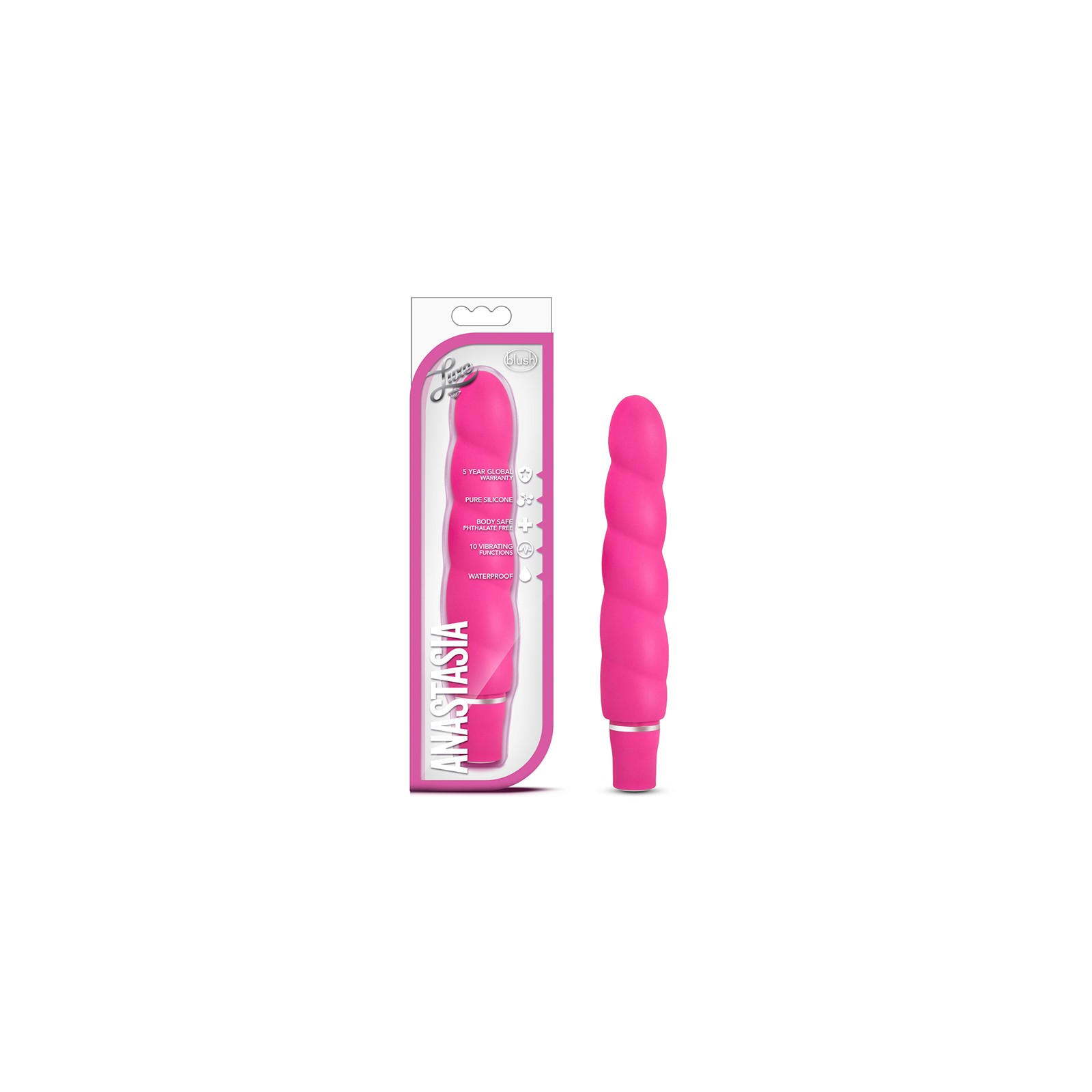 Luxe Anastasia Silicone Vibrator for Ultimate Pleasure