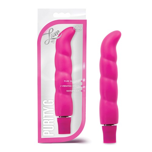 Luxe Purity G Silicone Slimline G-Spot Vibrator