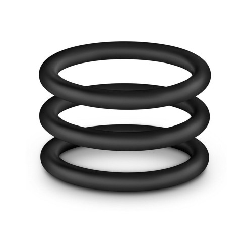 Performance VS1 Silicone Cockrings 3-Pack for Enhanced Stamina