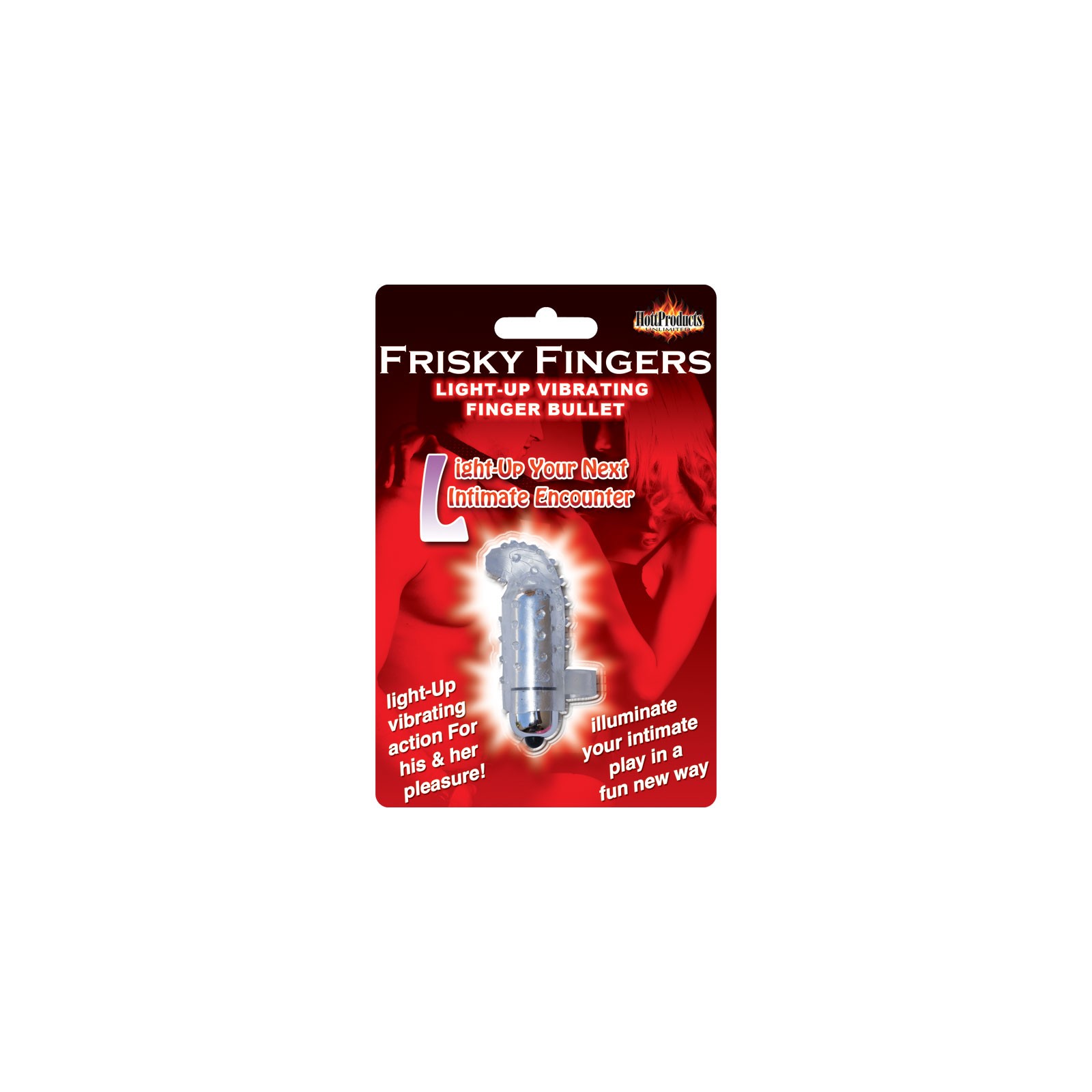 Light Up Frisky Finger Vibrating Toy