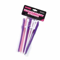 Bachelorette Party Pecker Straws for Fun Celebrations