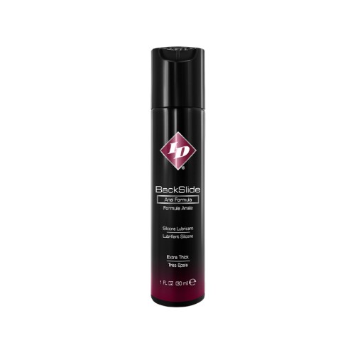 ID BackSlide Silicone Anal Lubricant 1oz - Comfortable Pleasure