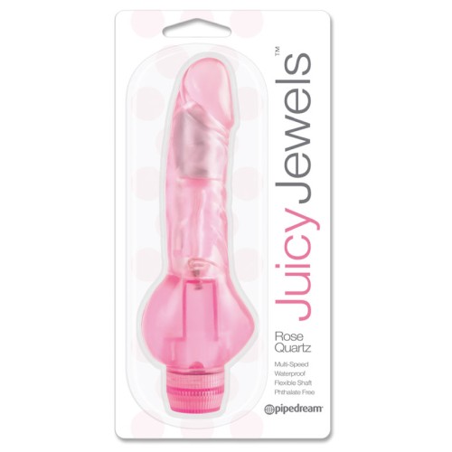 Vibrador Juicy Jewels Cuarzo Rosa