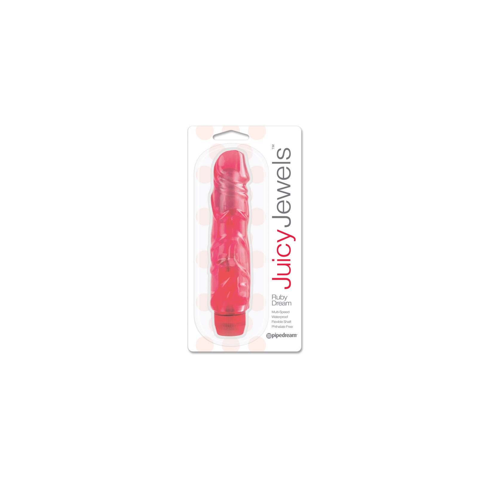 Vibrador Pipedream Juicy Jewels Ruby Dream