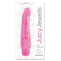 Pipedream Juicy Jewels Pink Sapphire Flexible Realistic Vibrator