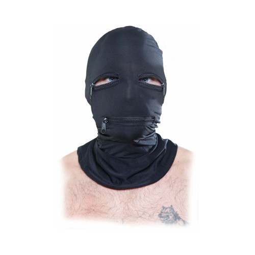 Fetish Fantasy Zipper Face Hood