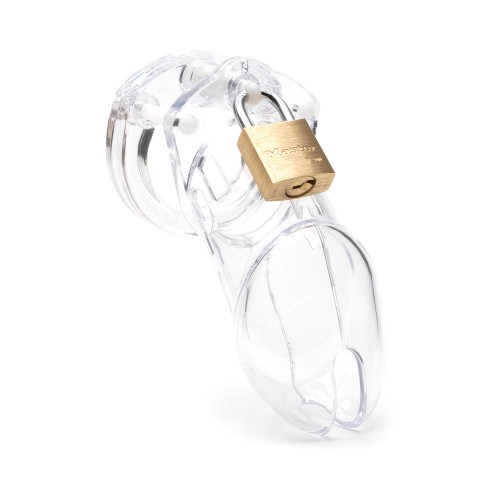 CB-6000 Clear Male Chastity Device