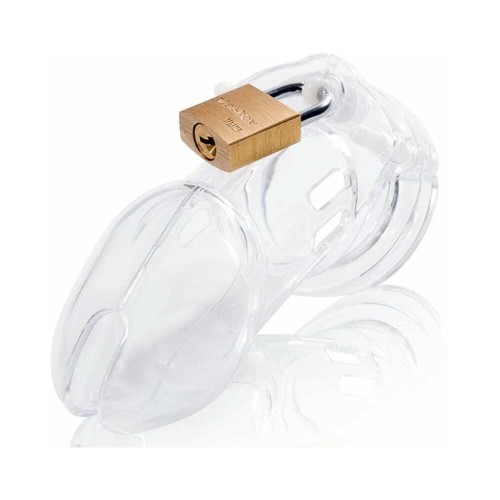 CB-6000 Clear Male Chastity Device