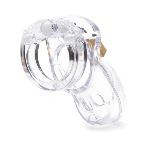 CB-3000 Clear Male Chastity Device for Control and Security