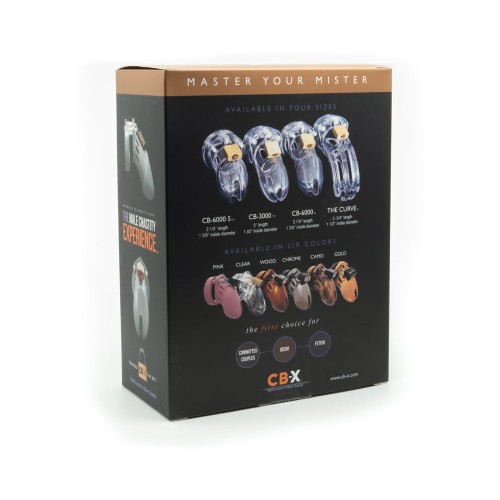 CB-3000 Clear Male Chastity Device for Control and Security