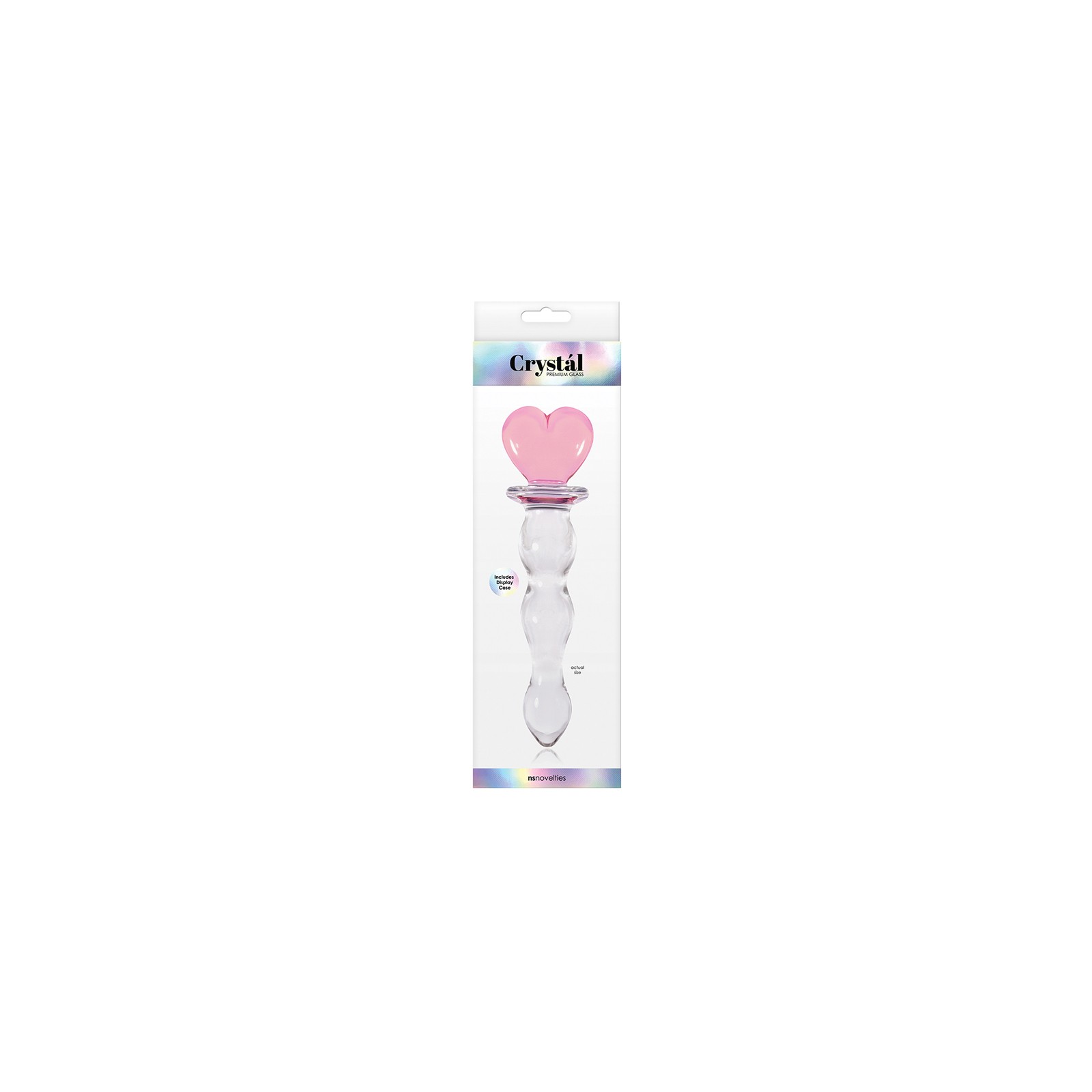 Crystal Heart of Glass Dildo