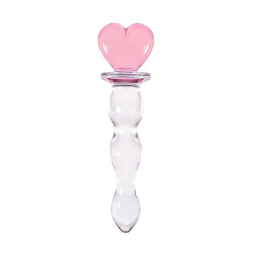 Crystal Heart of Glass Dildo