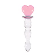 Crystal Heart of Glass Dildo