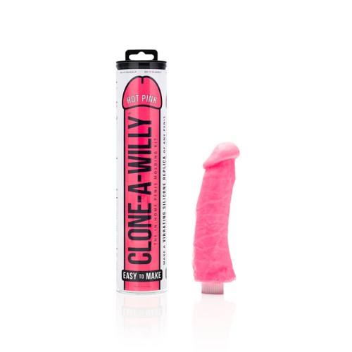 Clone-A-Willy DIY Vibrating Dildo Kit Hot Pink - Custom Pleasure