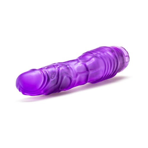 B Yours Vibe 2 Dildo Vibrador Realista de 9 in. Púrpura