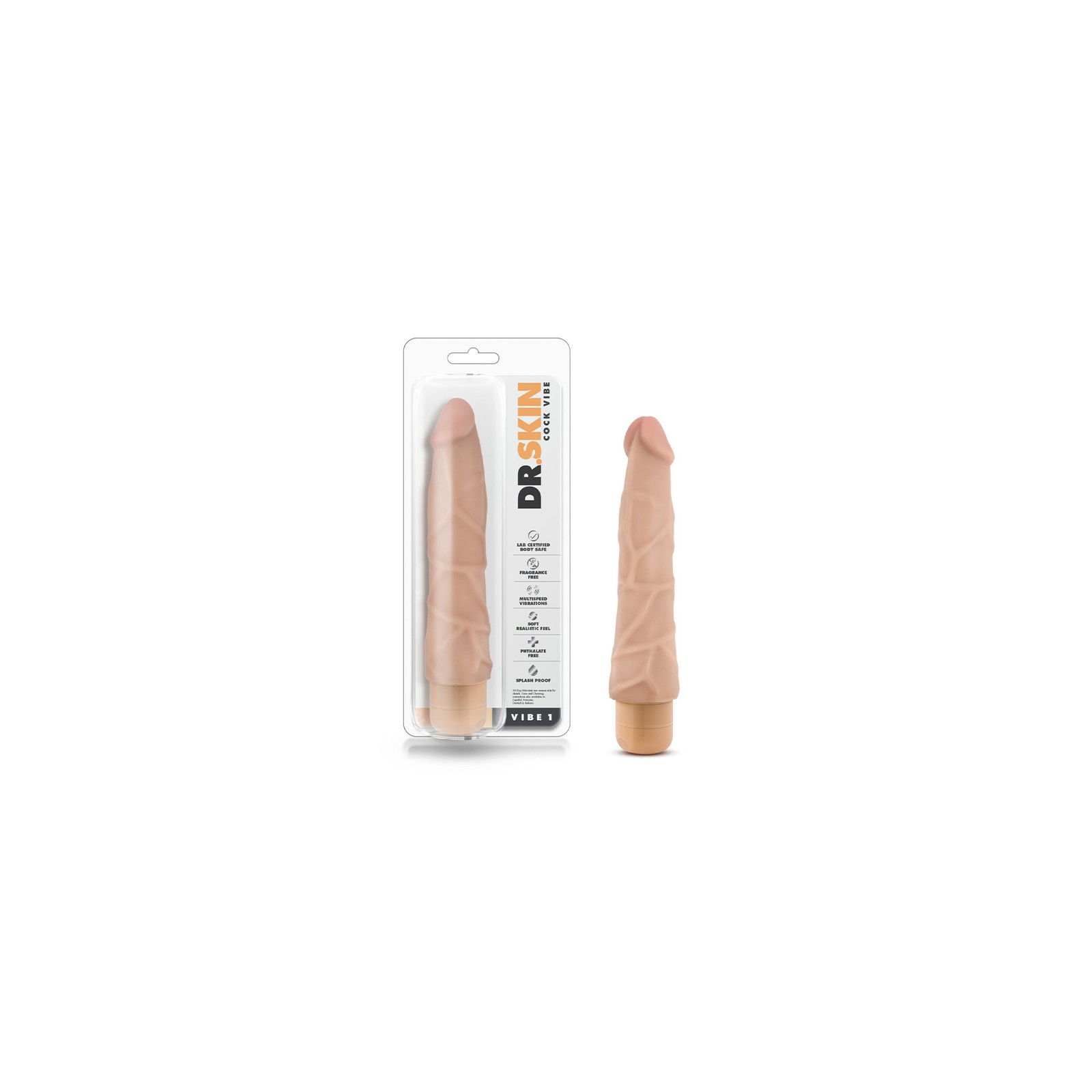 Dildo Vibrante Dr. Skin Vibe 1 - 9 pulgadas