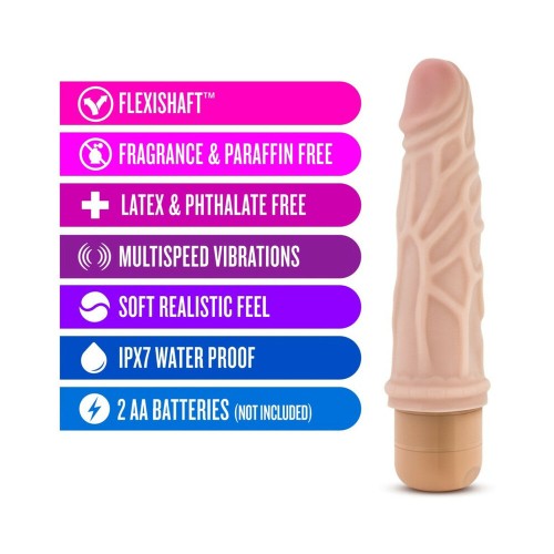 Dildo Vibrador Realista Dr. Skin Vibe 3 Beige