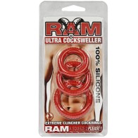 Anillos para Pene Ram Ultra de Silicona para Placer Máximo