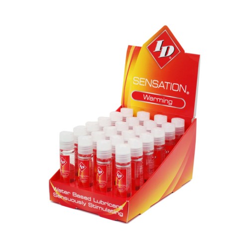 Lubricante a Base de Agua Calentador ID Sensation para Placer Intenso