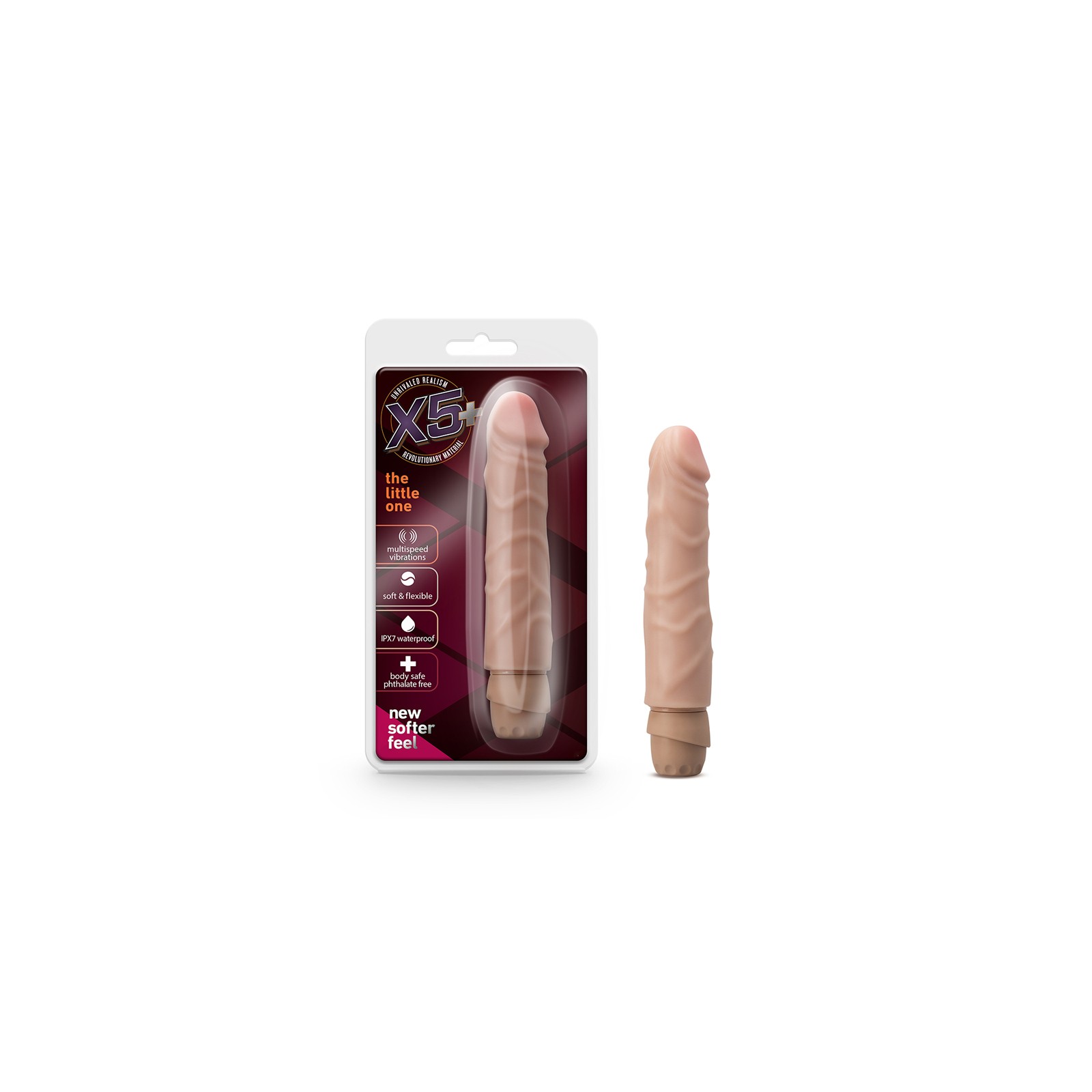 X5 Plus The Little One Realistic Vibrating Dildo