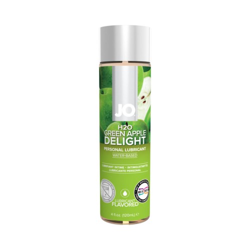 JO H2O Green Apple Delight Flavored Lubricant for Sensual Play