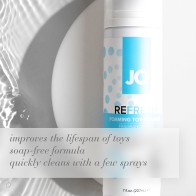 Limpiador Espumoso para Juguetes JO Refresh 1.7 oz