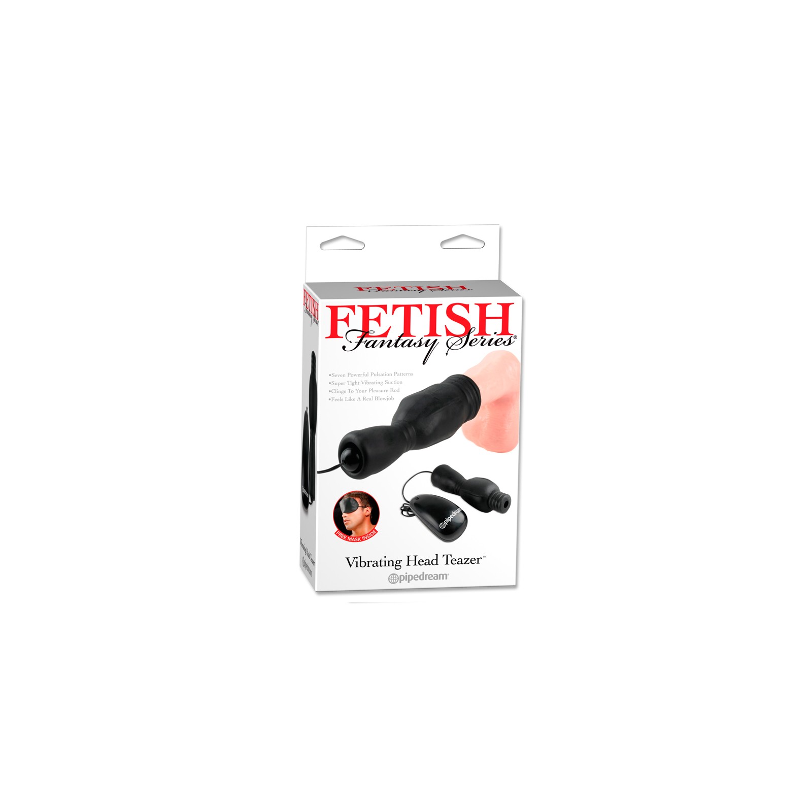 Pipedream Fetish Fantasy Vibrating Head Teaser Black