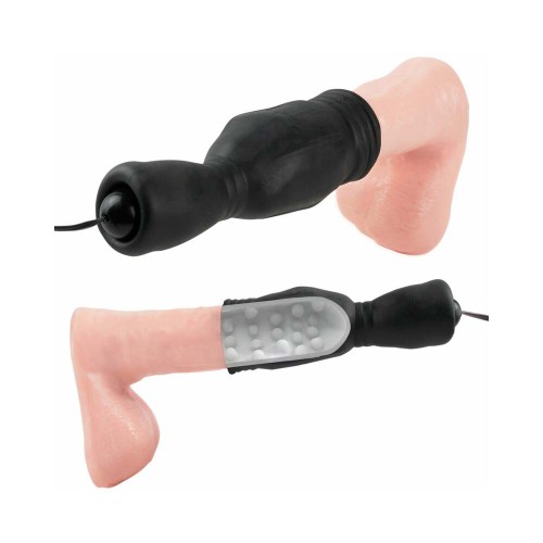 Pipedream Fetish Fantasy Vibrating Head Teaser Black