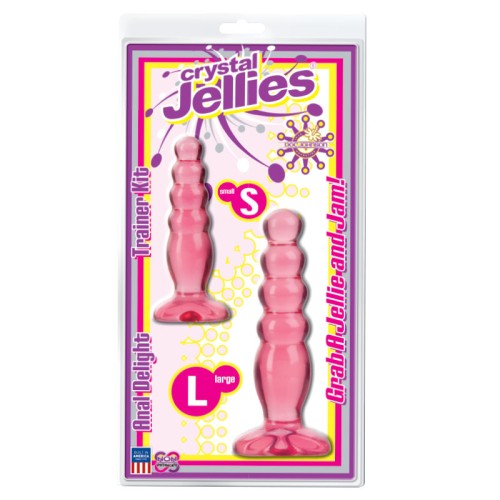 Crystal Jellies Anal Trainer Kit for Beginners