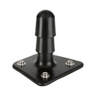 Arnés Luxe Vac-U-Lock Platinum con Plug Negro