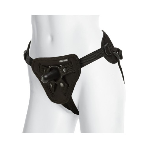 Vac-U-Lock Platinum Supreme Harness with Plug in Black