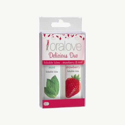 Oralove Dueto de Fresa y Menta para Sensaciones Dulces