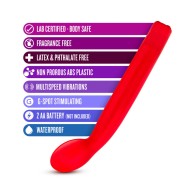 Sexy Things G Slim Multispeed G-Spot Vibrator Red - Ultimate Pleasure