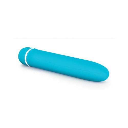 Vibrador Clásico Slimline Rose Luxuriate Azul