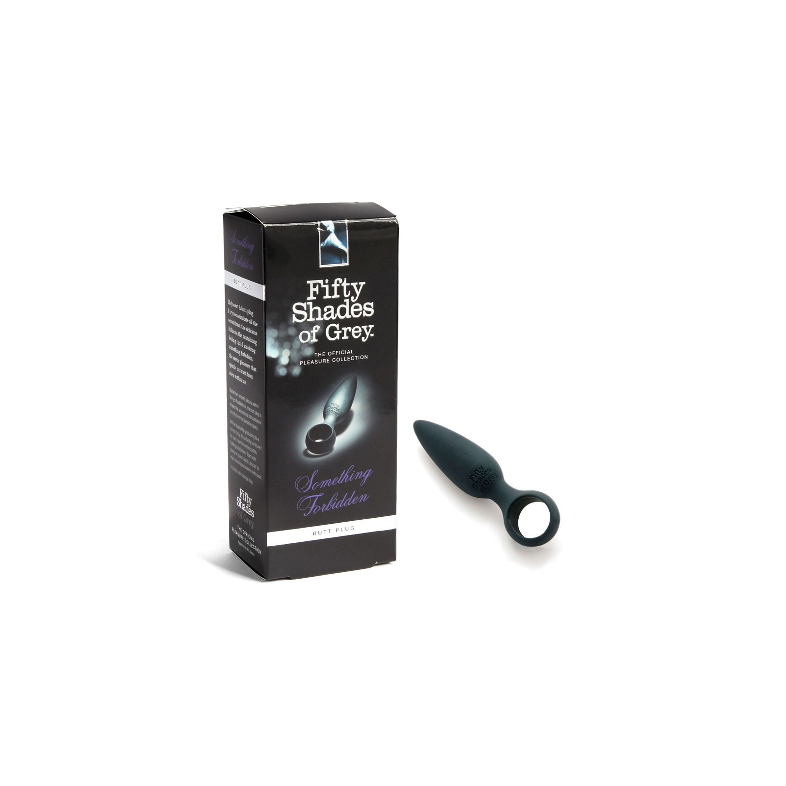 Fifty Shades of Grey Forbidden Butt Plug Black