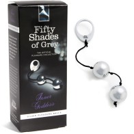 Bolas de Placer Plateadas Inner Goddess de Fifty Shades