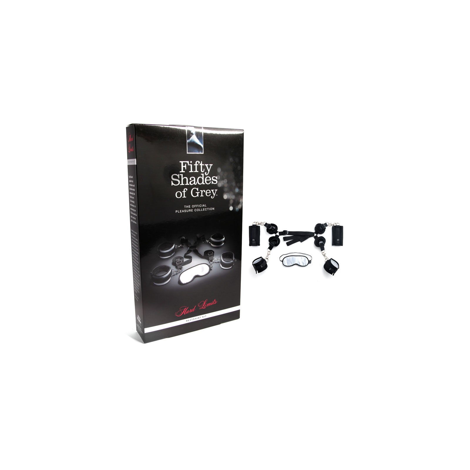 Fifty Shades Hard Limits Restraint Kit - 4 Pieces