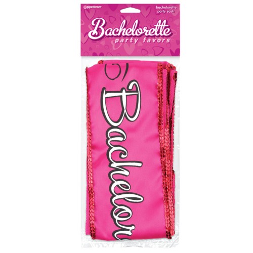 Pipedream Bachelorette Party Sash Pink