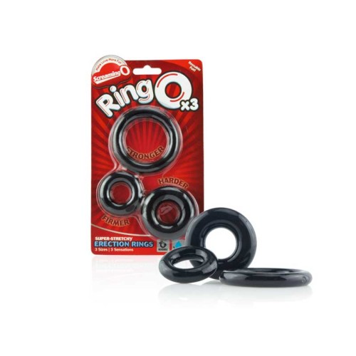 Screaming O RingO Pack de Anillos de Erección 3-Unidades