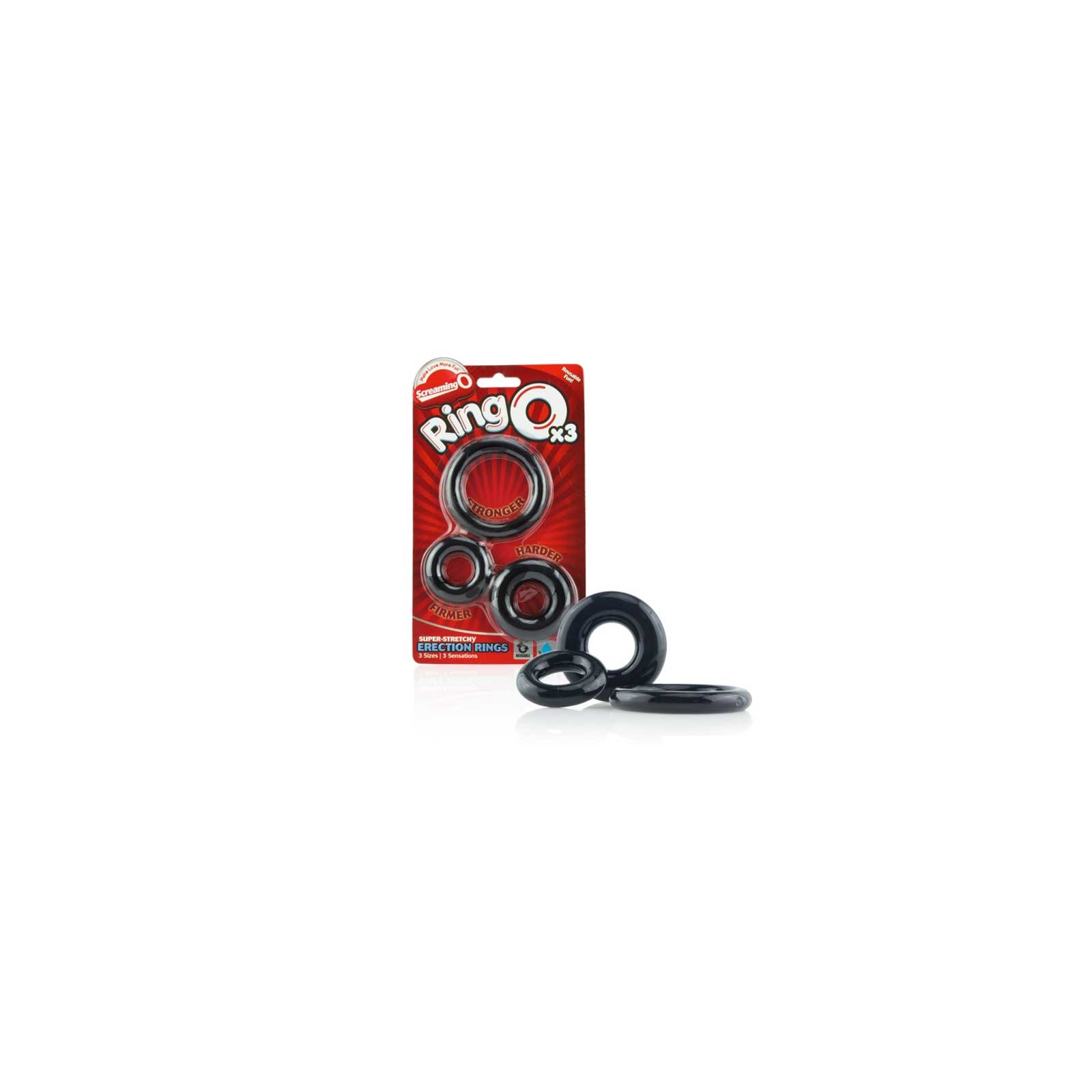 Screaming O RingO 3-Pack Erection Rings