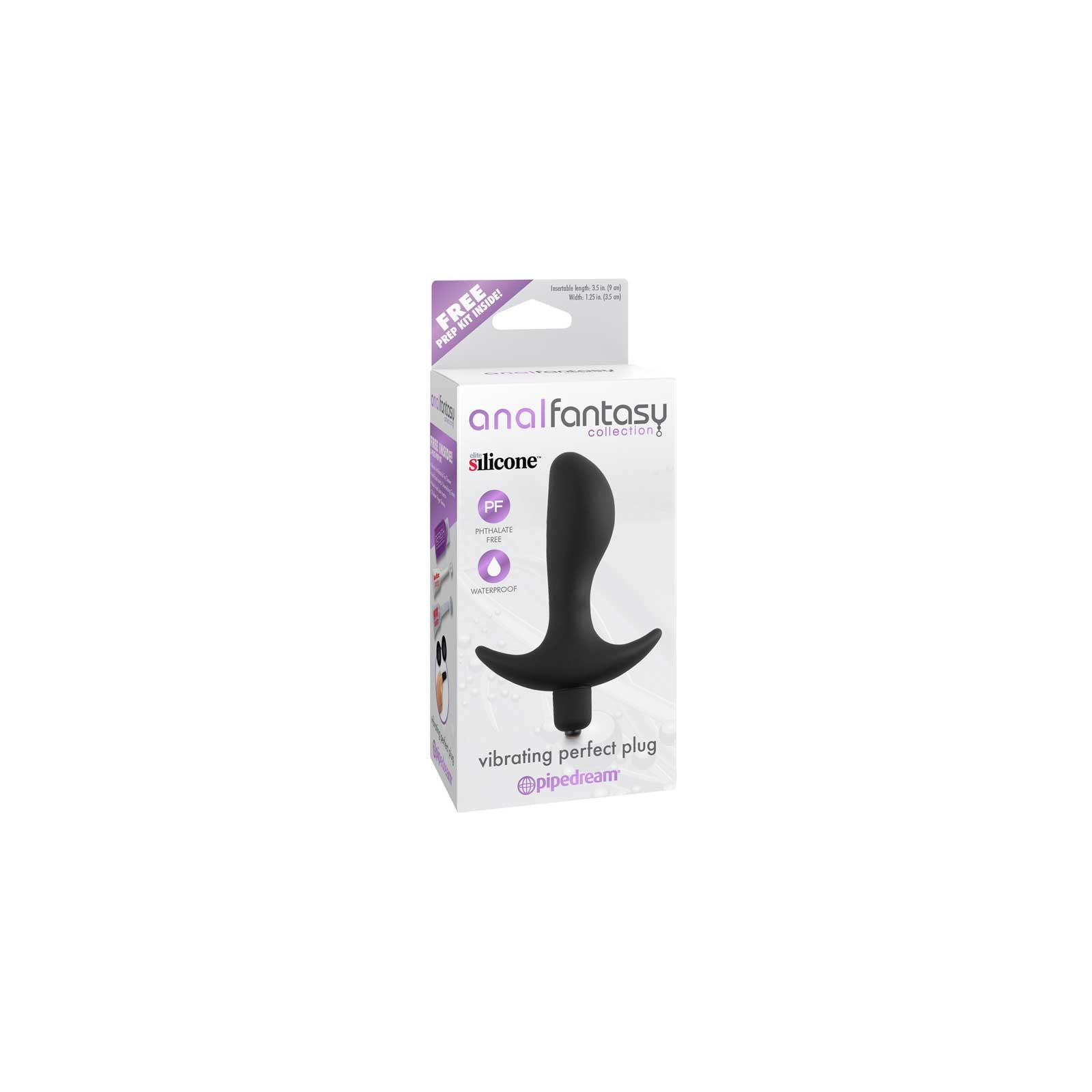 Plug Vibrador Perfecto de la Colección Fantasía Anal Pipedream