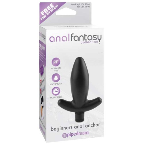 Pipedream Anal Fantasy Vibrating Beginner's Anal Anchor - Safe Exploration