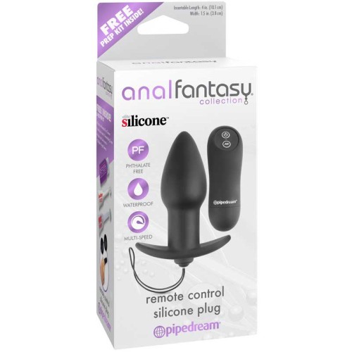 Pipedream Anal Fantasy Vibrating Remote Control Silicone Plug