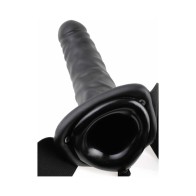 Pipedream Fetish Fantasy Vibrating Hollow Strap-On - Explore Together