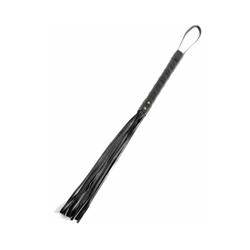 Flogger de Primer Uso Fetish Fantasy Series Negro - Perfecto para Principiantes